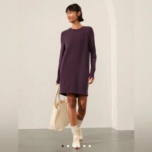 Athleta Coaster Luxe Sweatshirt Dress